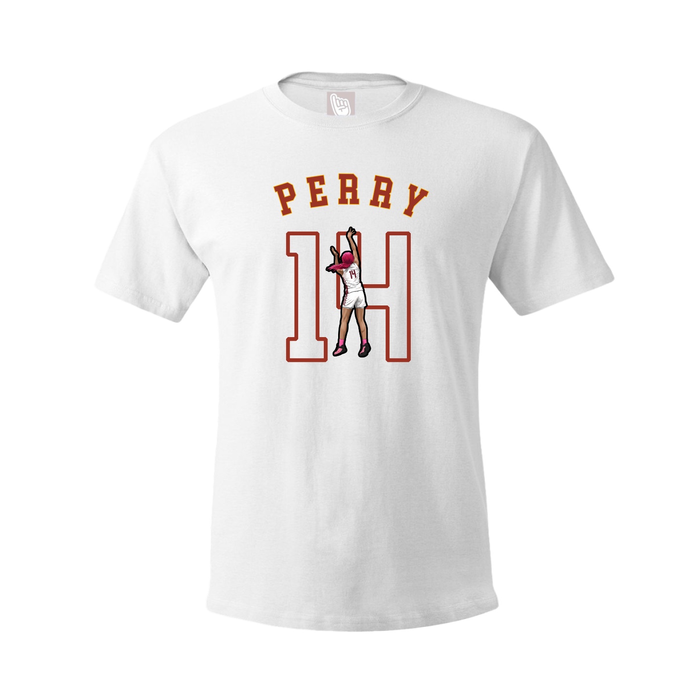 Tee — Shirsey Arch in White