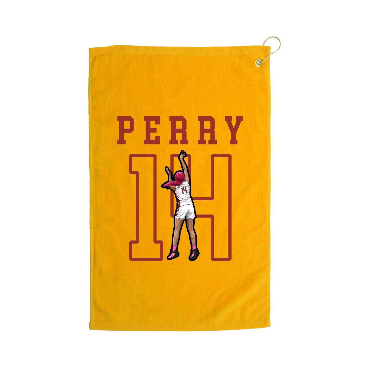 Golf Towel — Shirsey in Gold