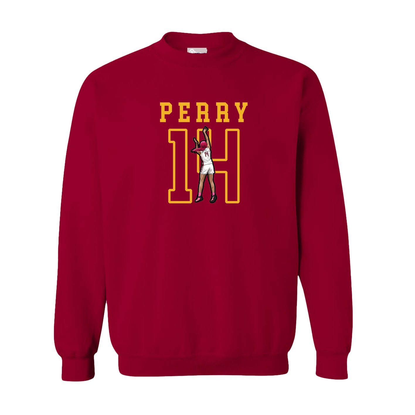 Fleece Crew — Shirsey in Cardinal
