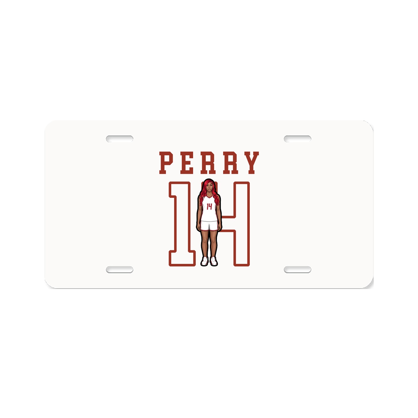 License Plate — Shirsey in Classic