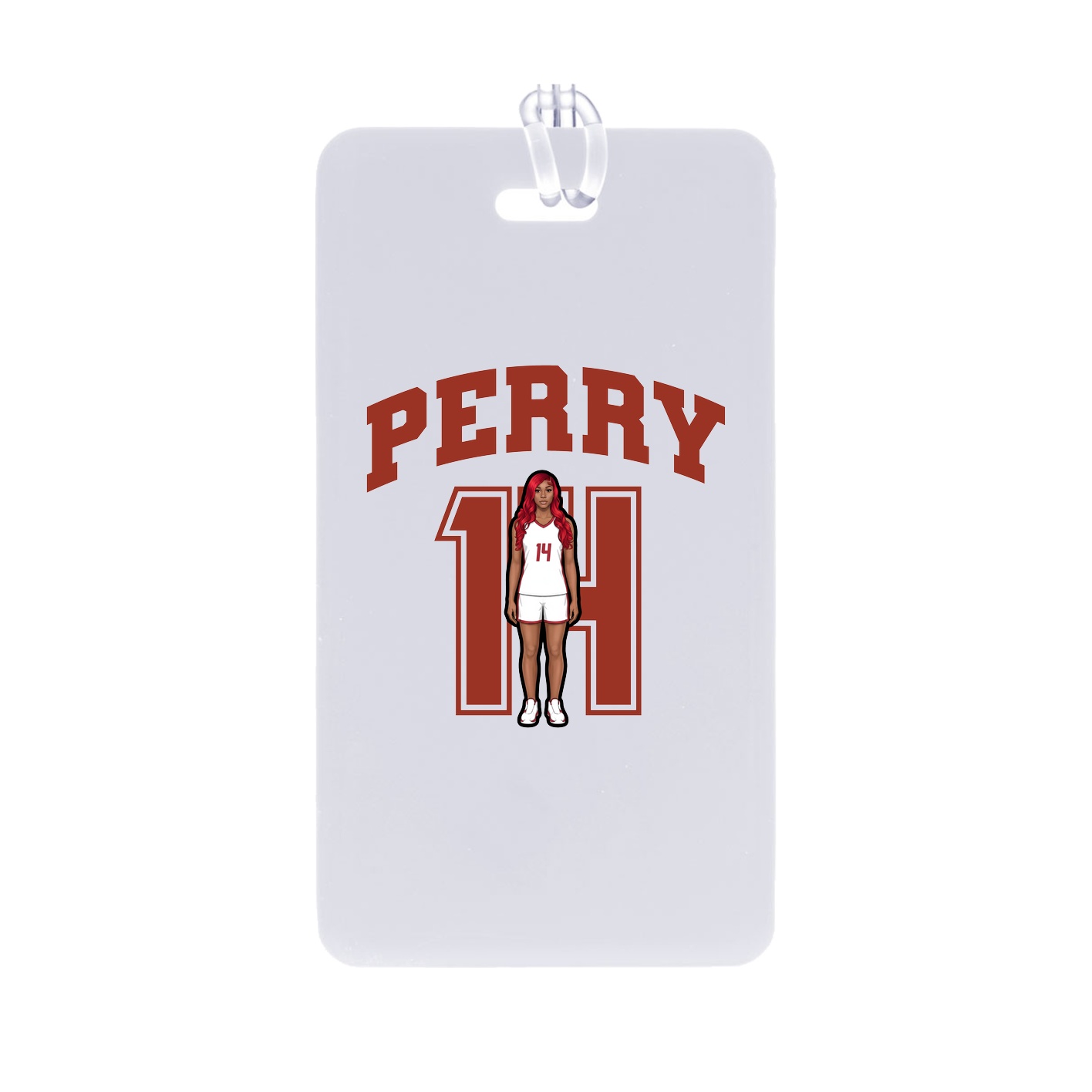Bag Tag — Number in Classic