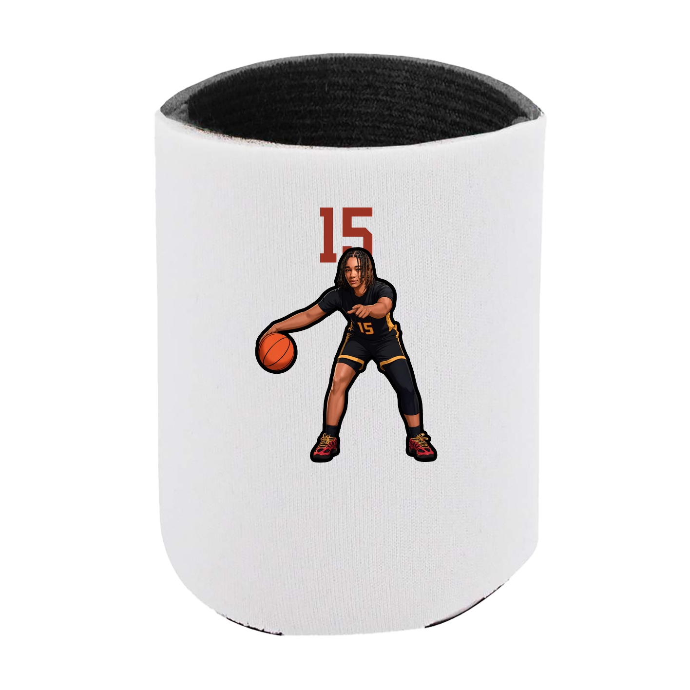 Can Holder — Number Top in White