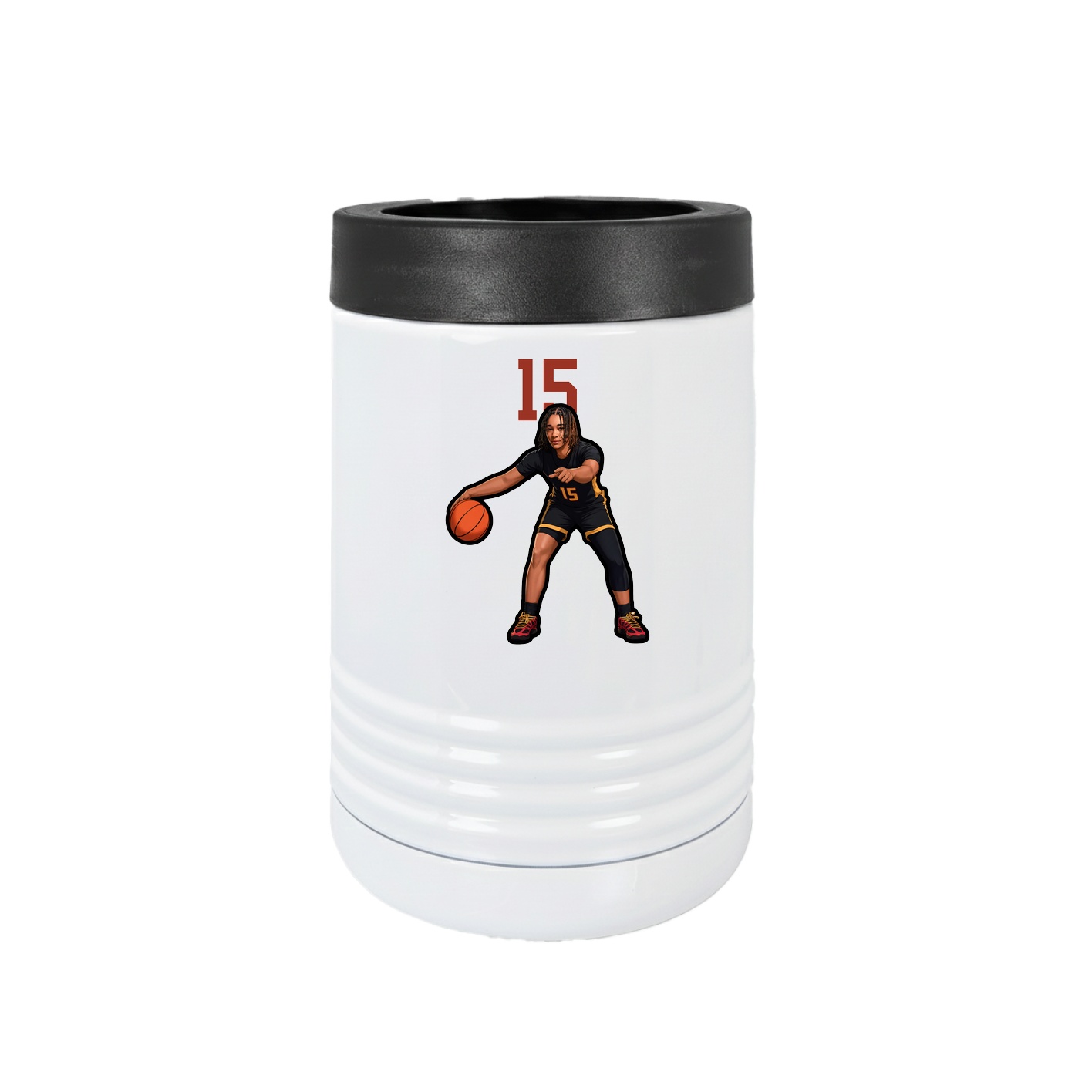 Beverage Holder — Number Top in White