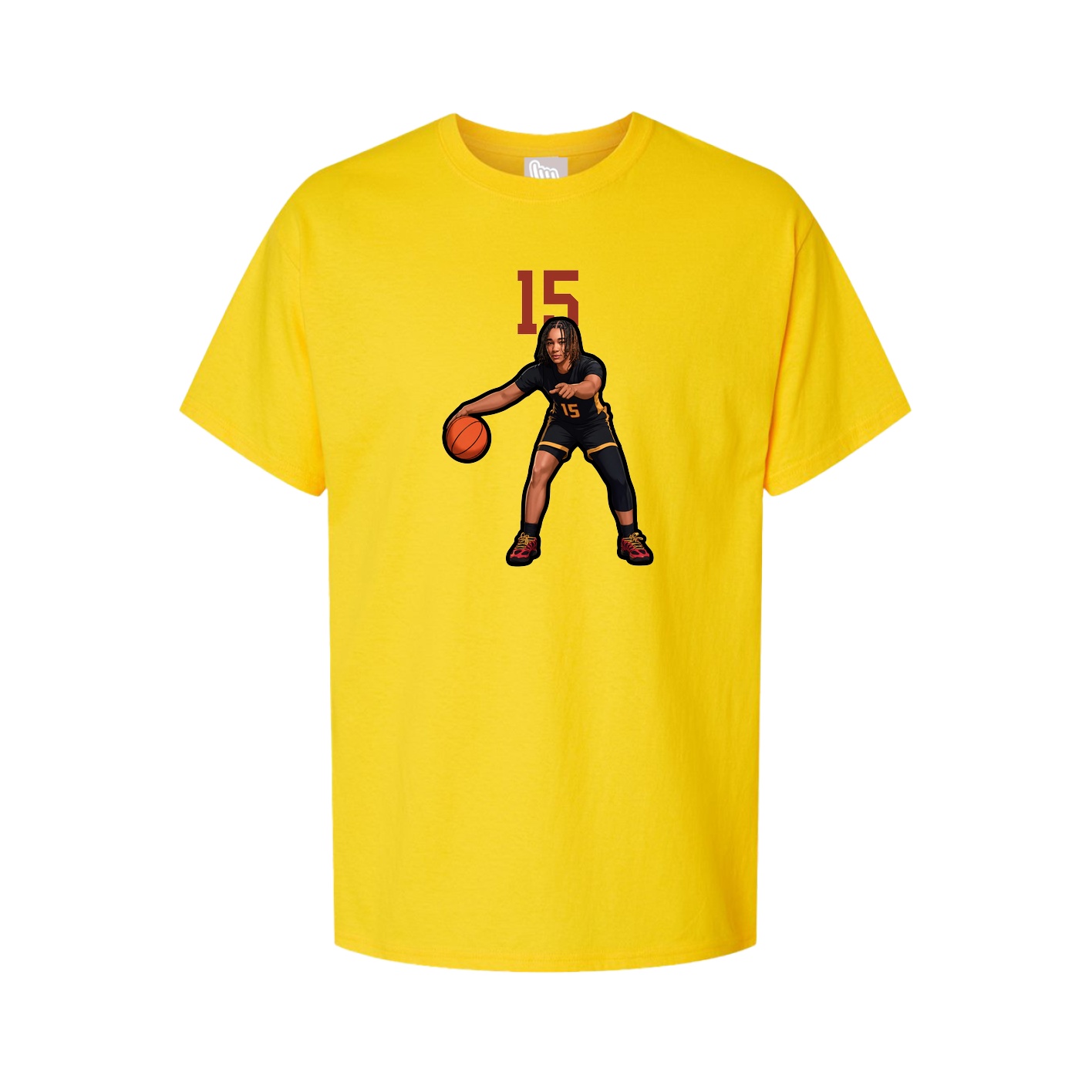 Tee — Number Top in Gold