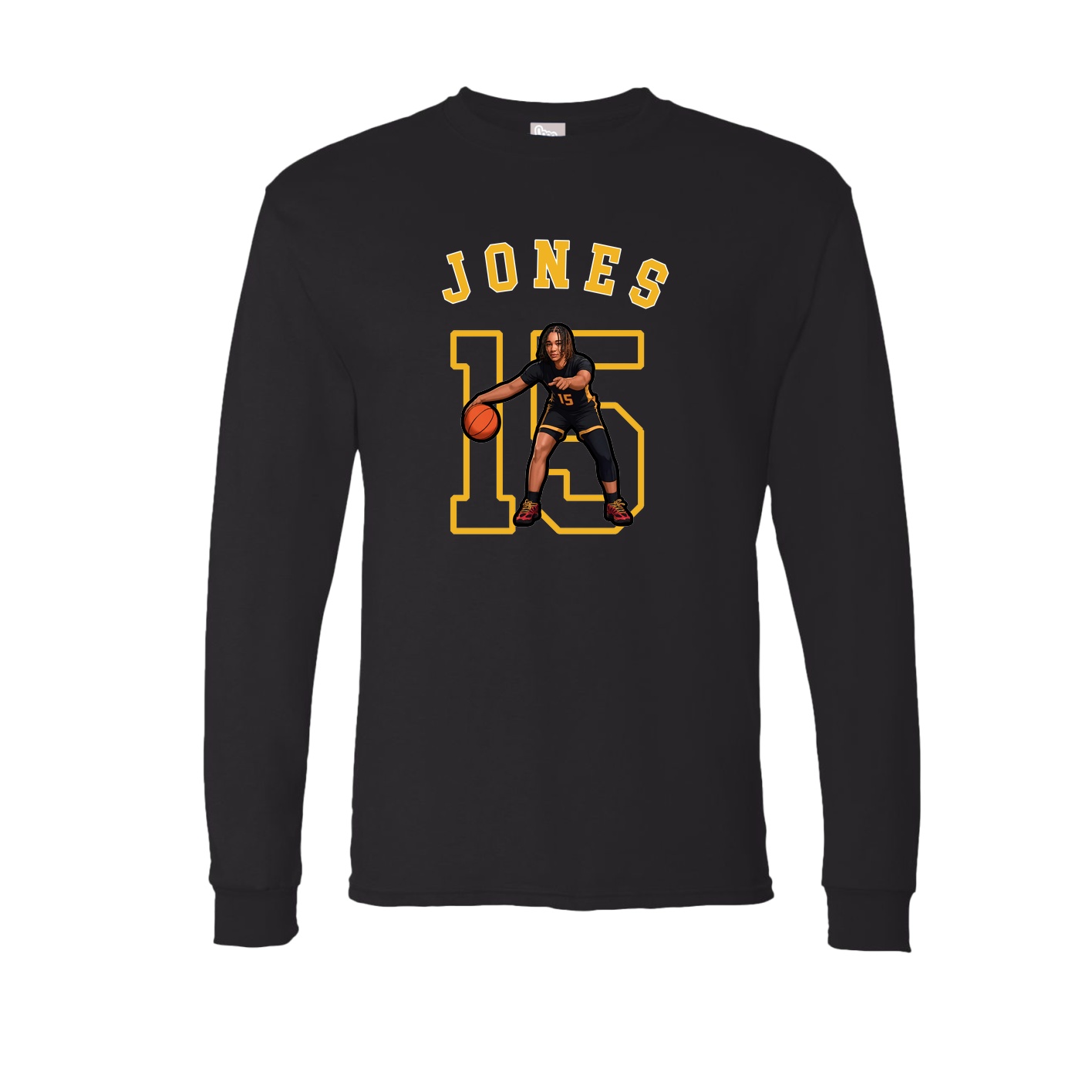 Long Sleeve Tee — Shirsey Arch in Black