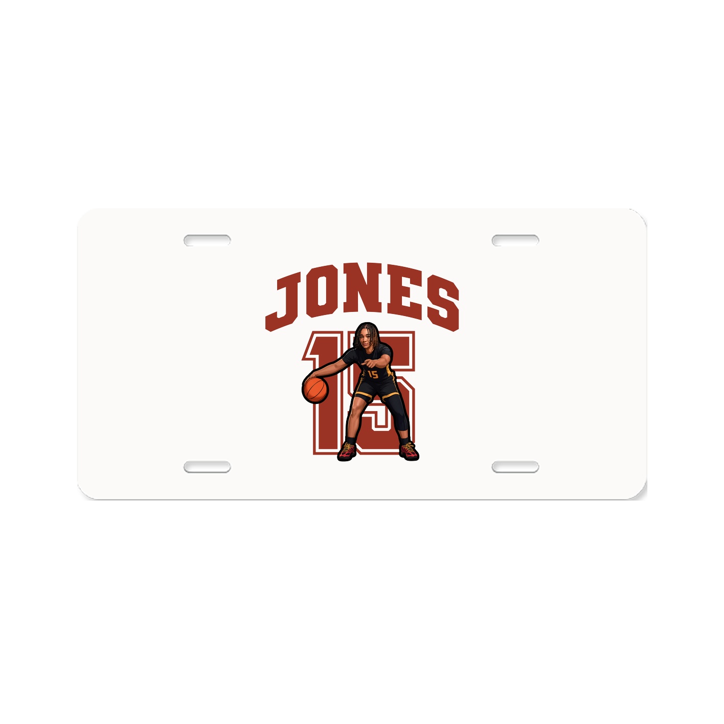 License Plate — Number in Classic