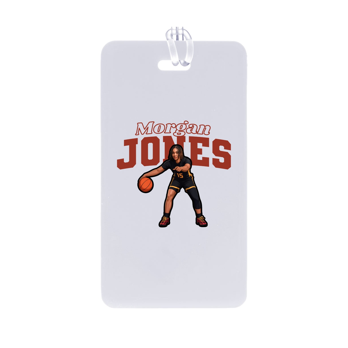 Bag Tag — Name Arch in Classic