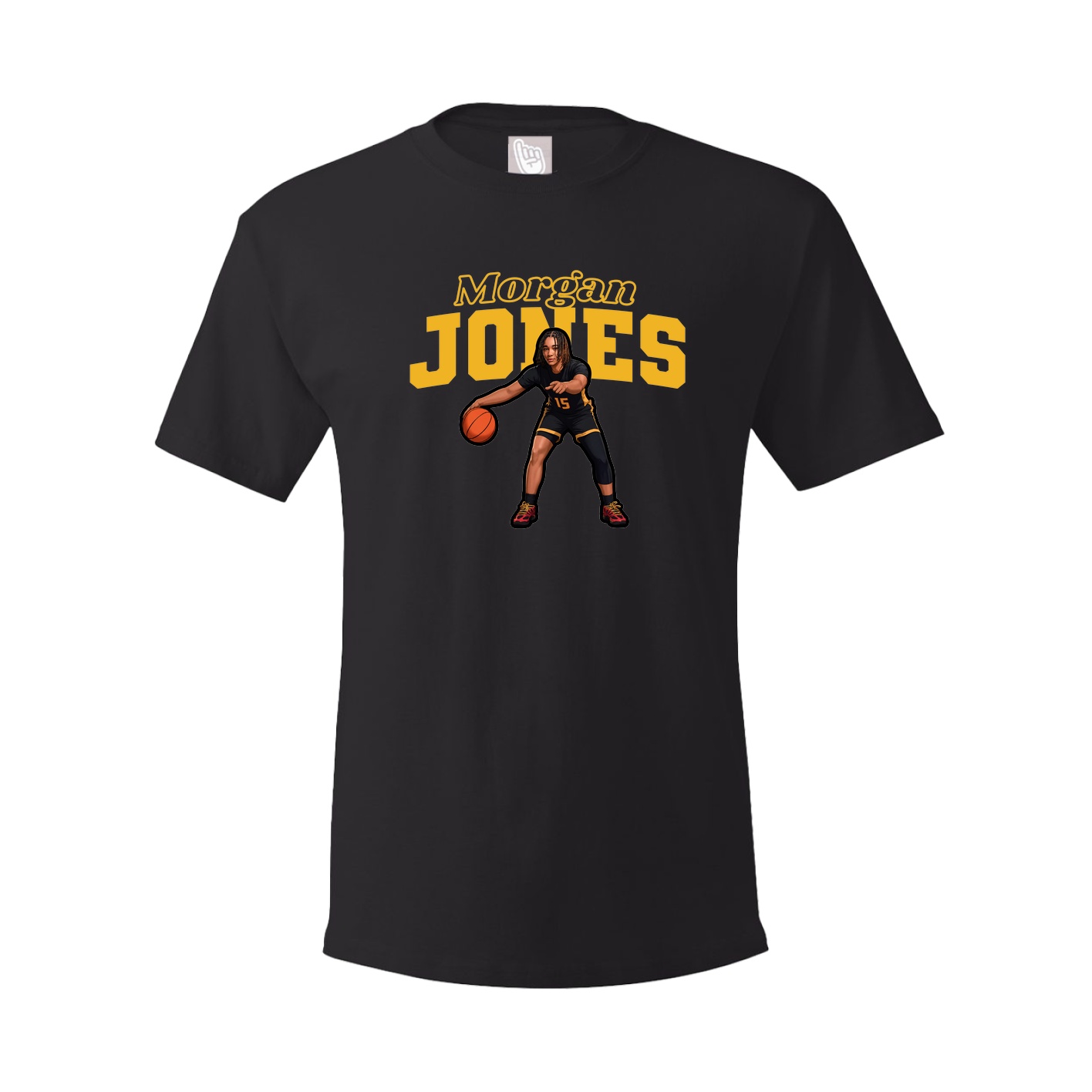Tee — Name Arch in Black