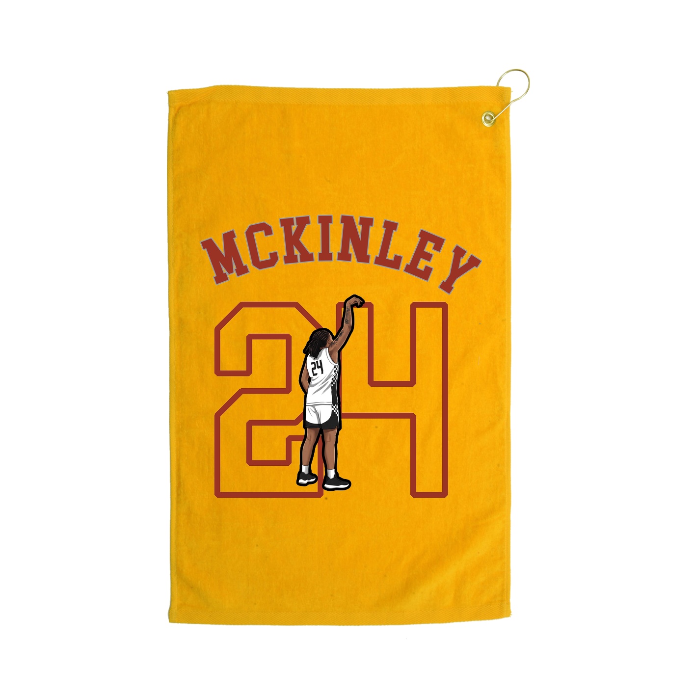 Golf Towel — Shirsey Arch in Gold