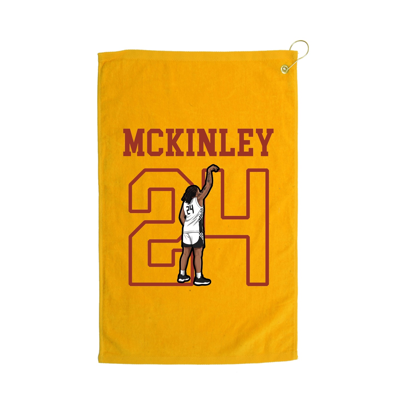 Golf Towel — Shirsey in Gold