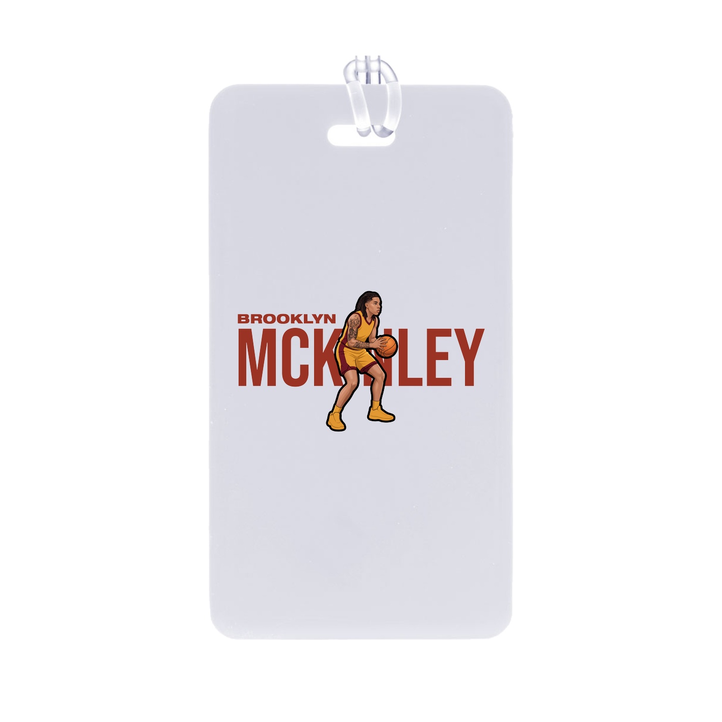 Bag Tag — Player Name in Classic