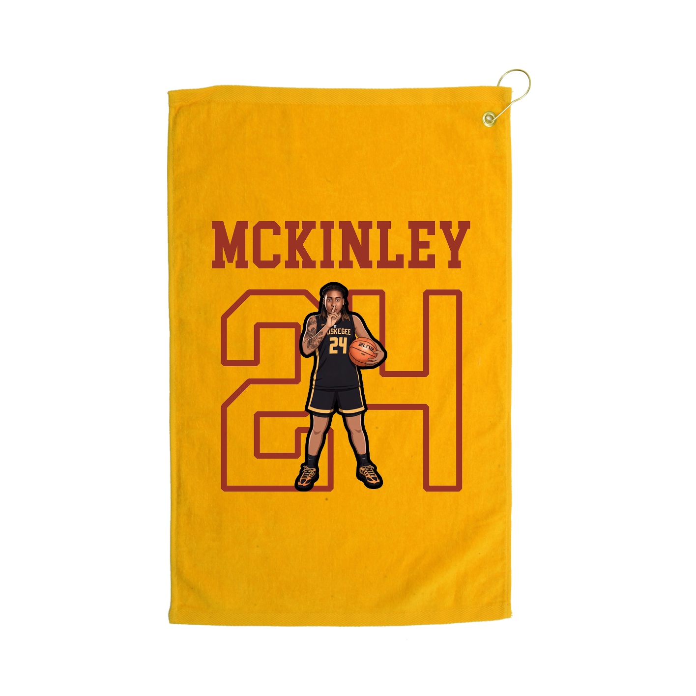 Golf Towel — Shirsey in Gold