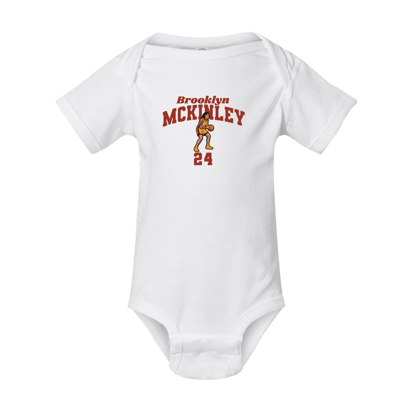 Baby Onesie — Signature Arch in White