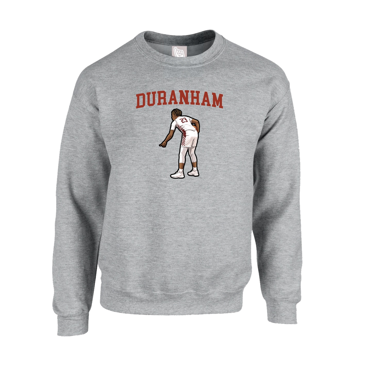 Fleece Crew — Shirsey in Grey