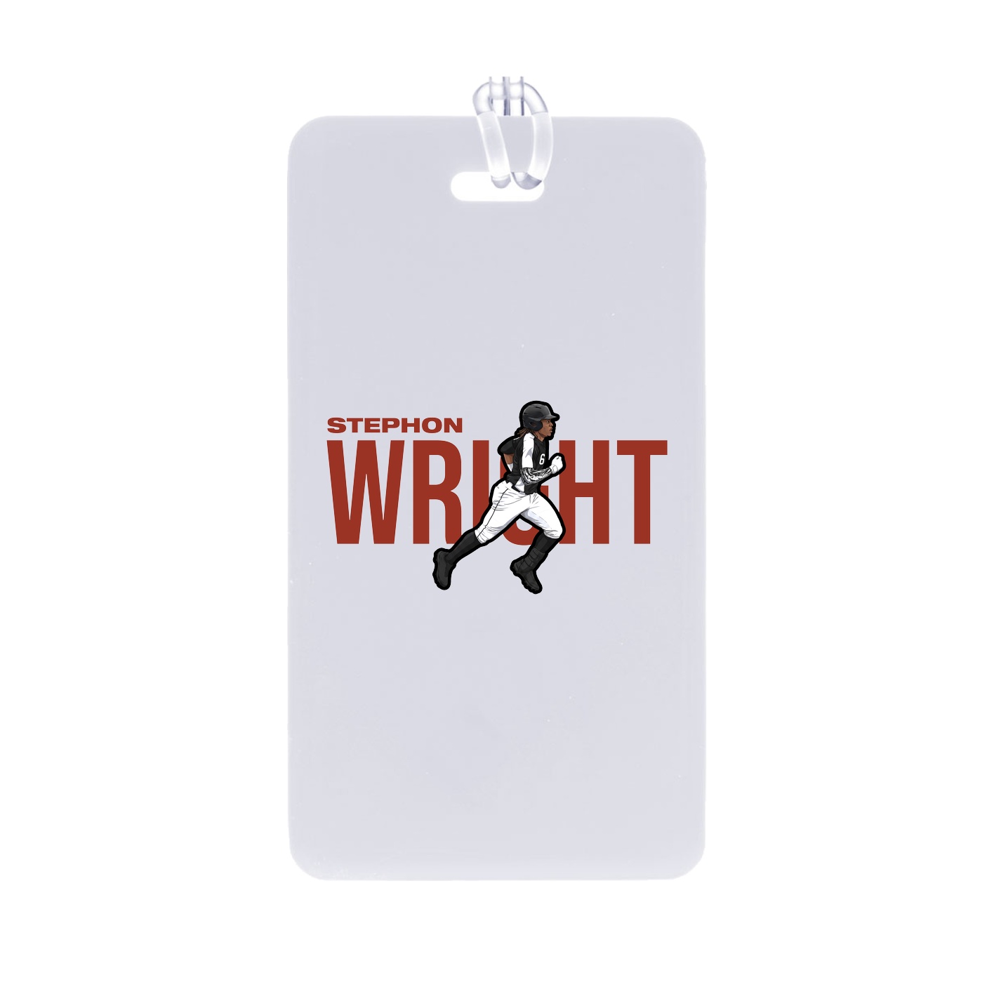 Bag Tag — Player Name in Classic