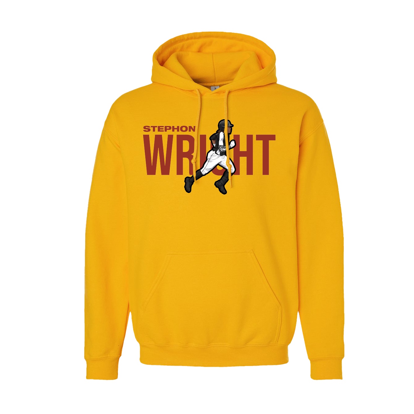 Youth Hoodie — Player Name in Gold