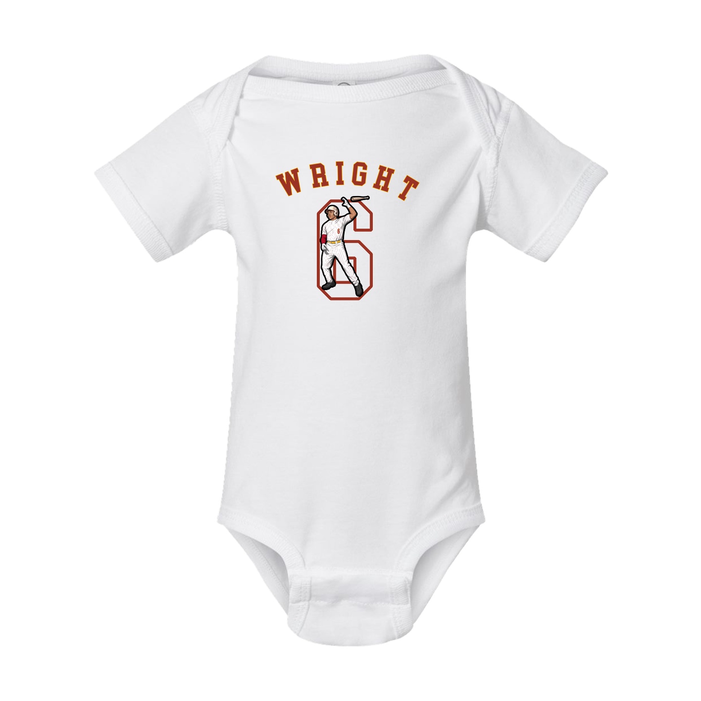 Baby Onesie — Shirsey Arch in White