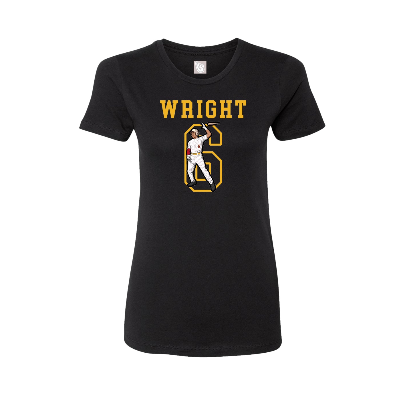 Fitted Women's Tee — Shirsey in Black