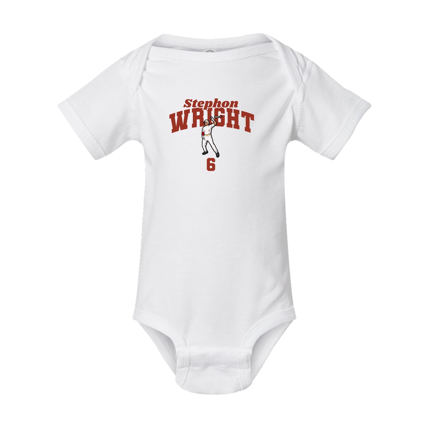 Baby Onesie — Signature Arch in White
