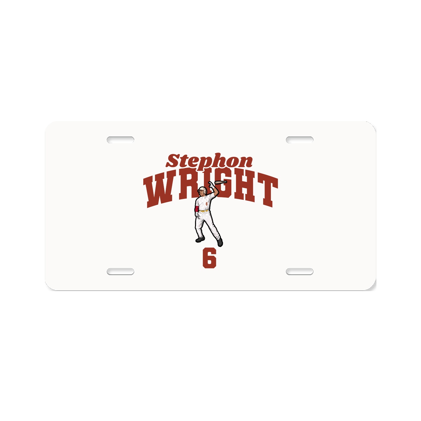 License Plate — Signature Arch in Classic