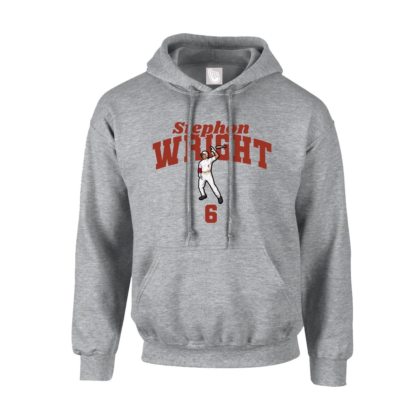Hoodie — Signature Arch in Grey