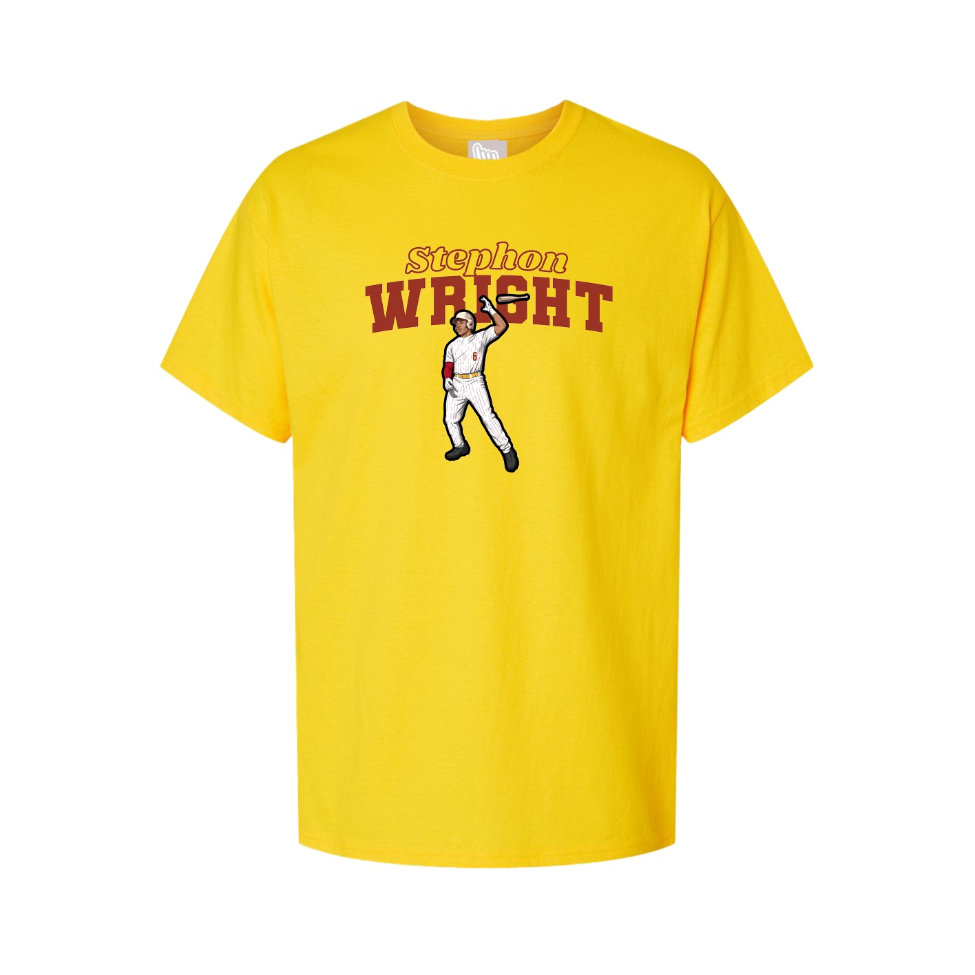 Tee — Name Arch in Gold