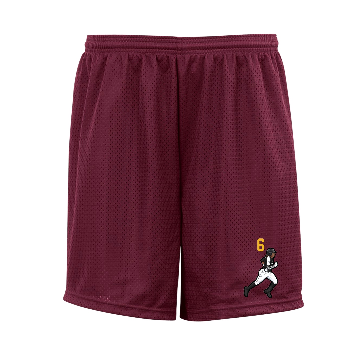 Shorts — Number Top in Cardinal