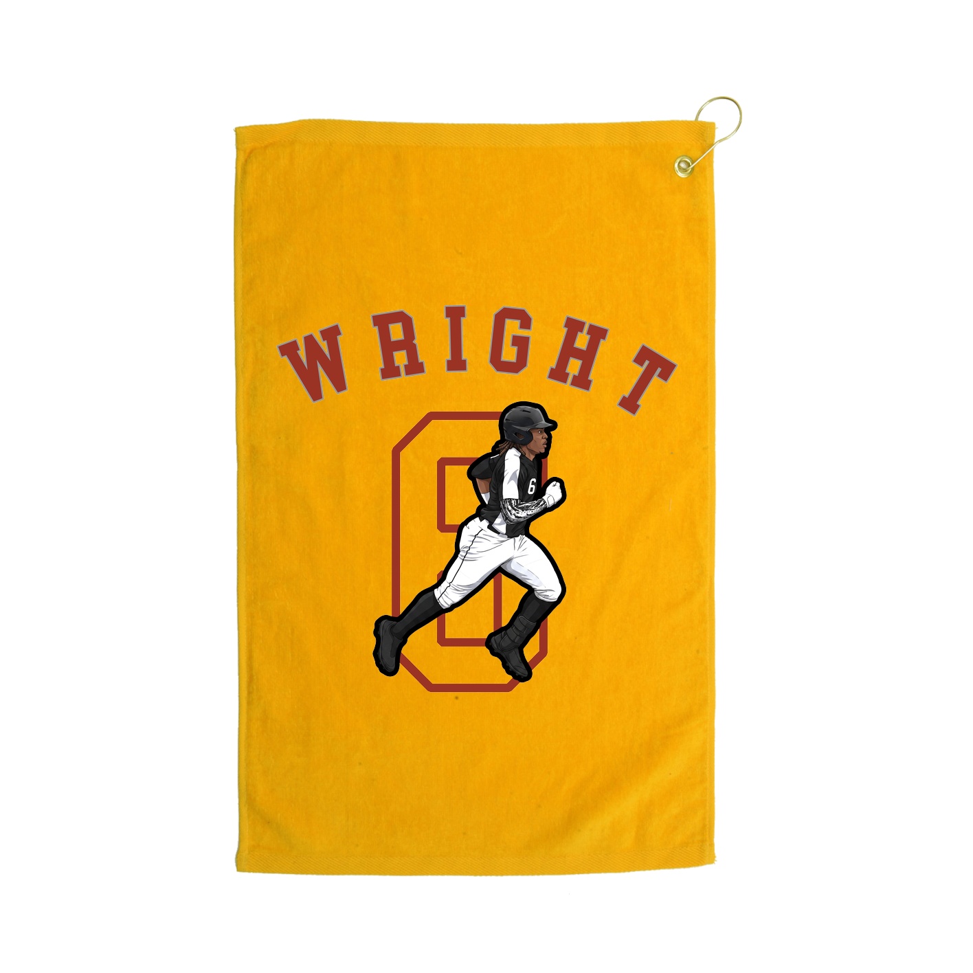 Golf Towel — Shirsey Arch in Gold