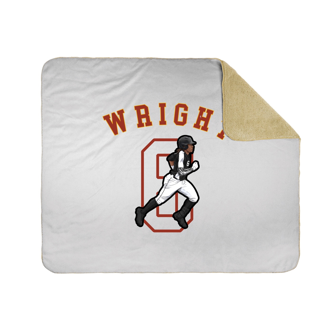 Throw Blanket — Shirsey Arch in White