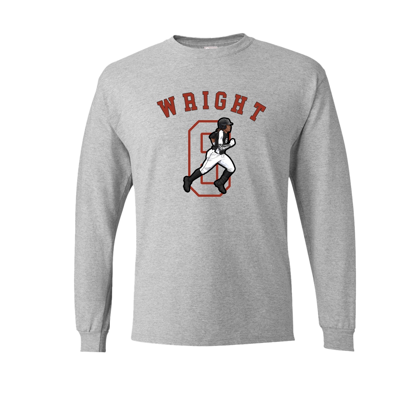 Long Sleeve Tee — Shirsey Arch in Grey