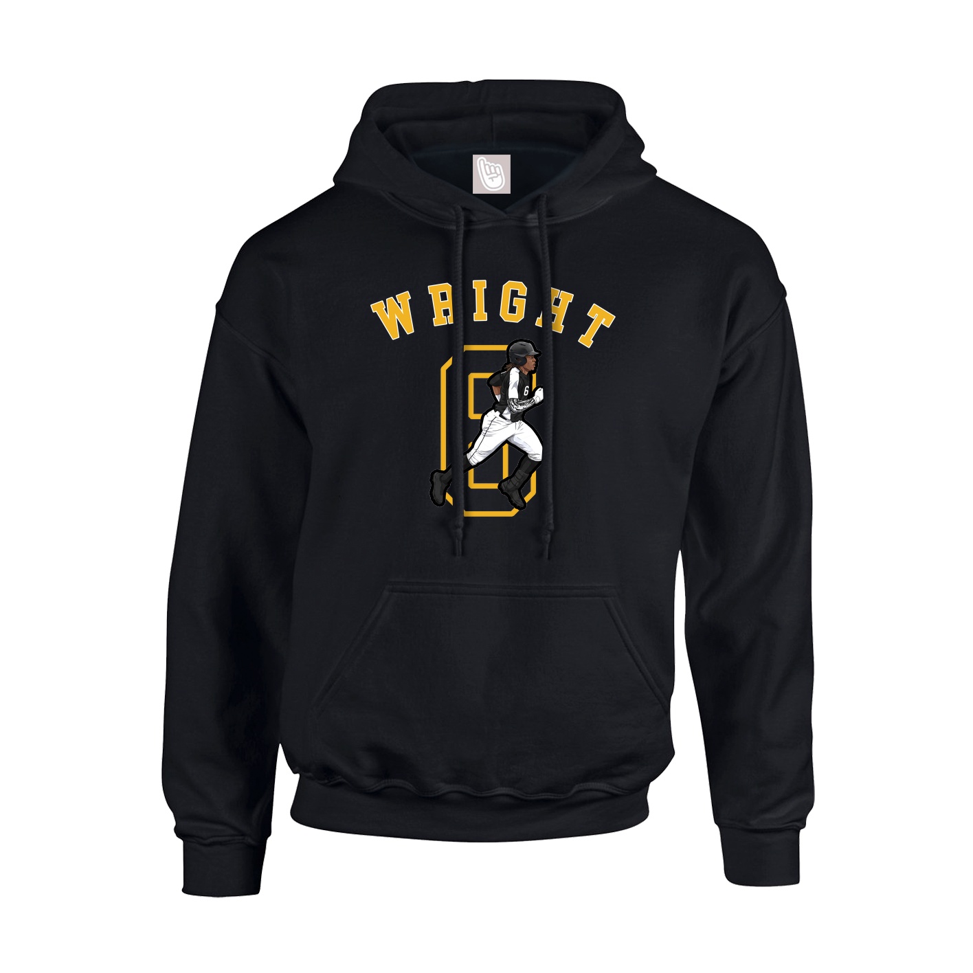 Youth Hoodie — Shirsey Arch in Black