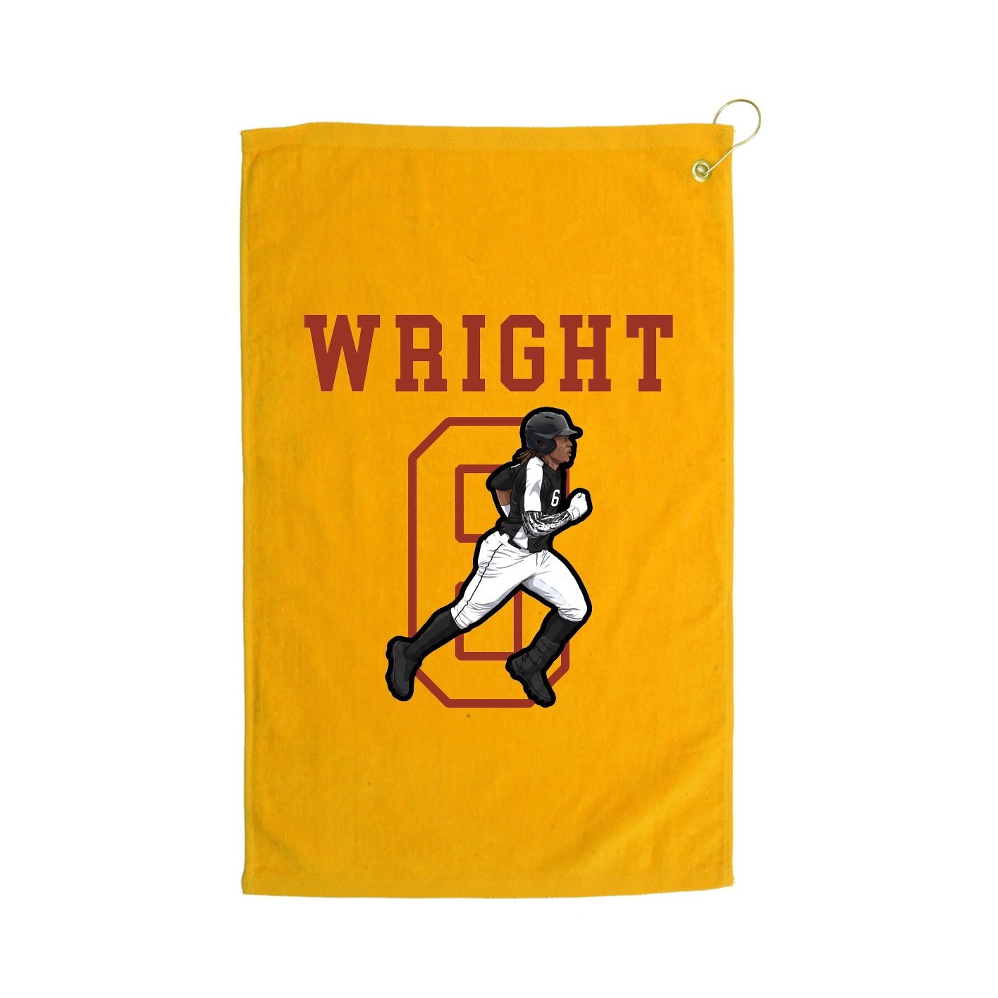 Golf Towel — Shirsey in Gold