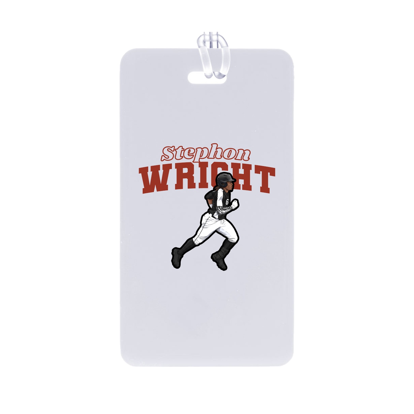 Bag Tag — Name Arch in Classic