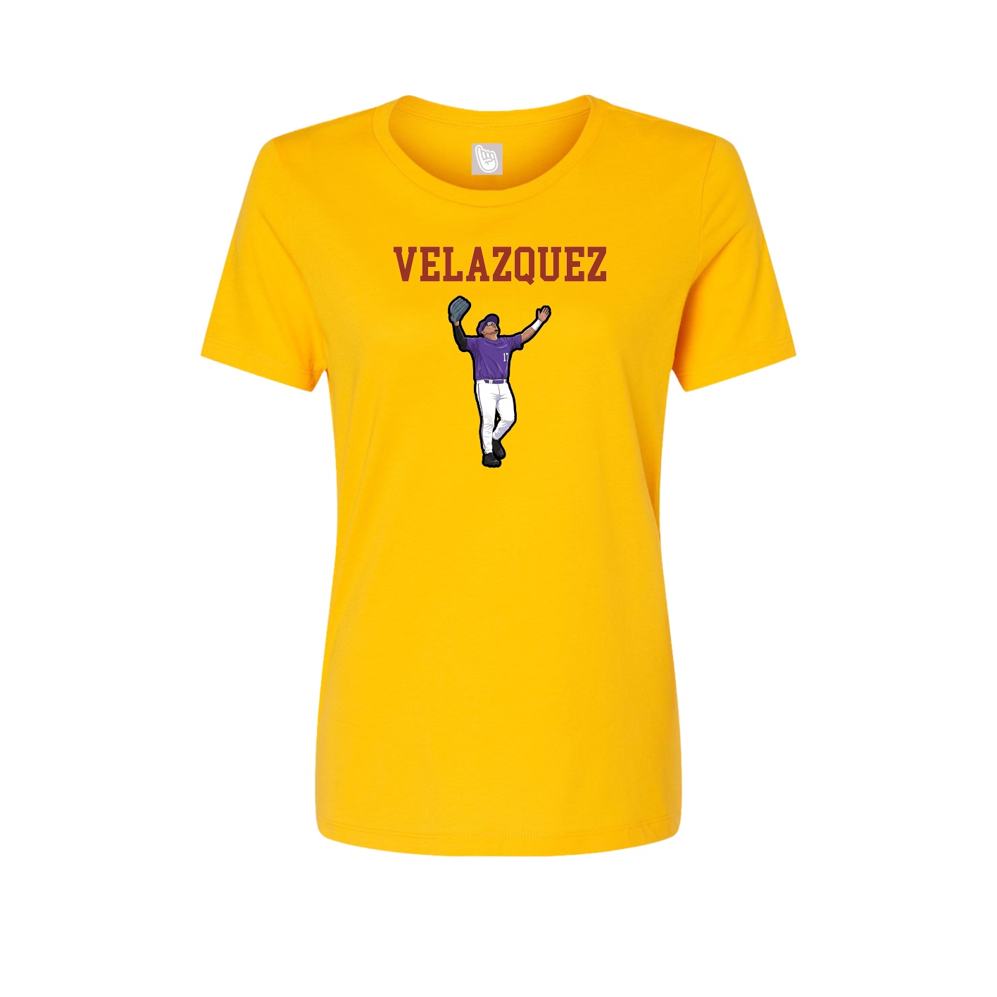 Fitted Women's Tee — Shirsey in Gold