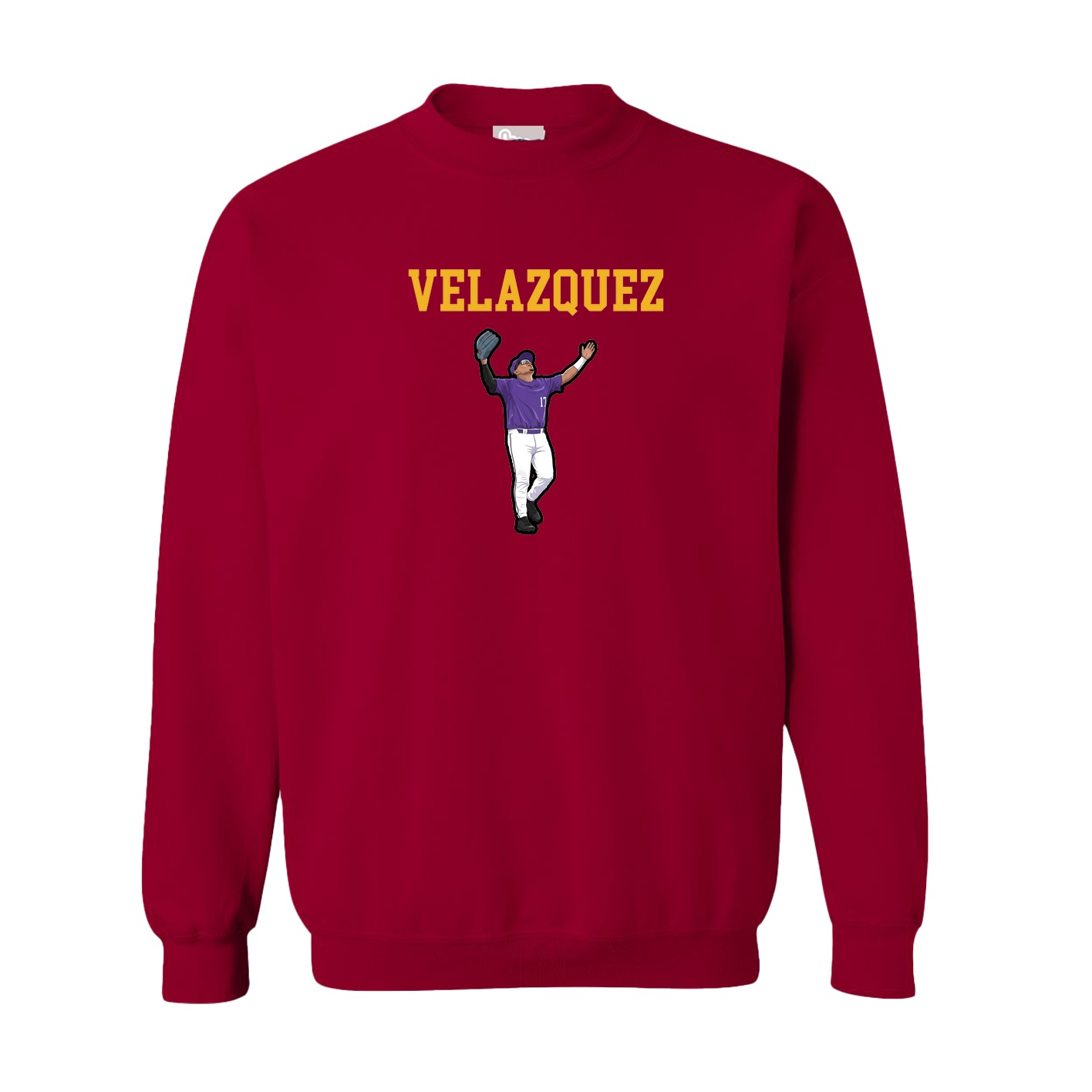 Fleece Crew — Shirsey in Cardinal