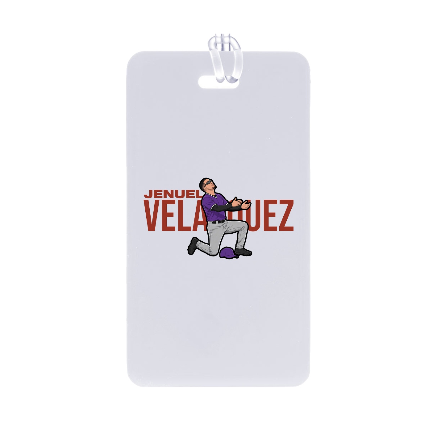 Bag Tag — Player Name in Classic