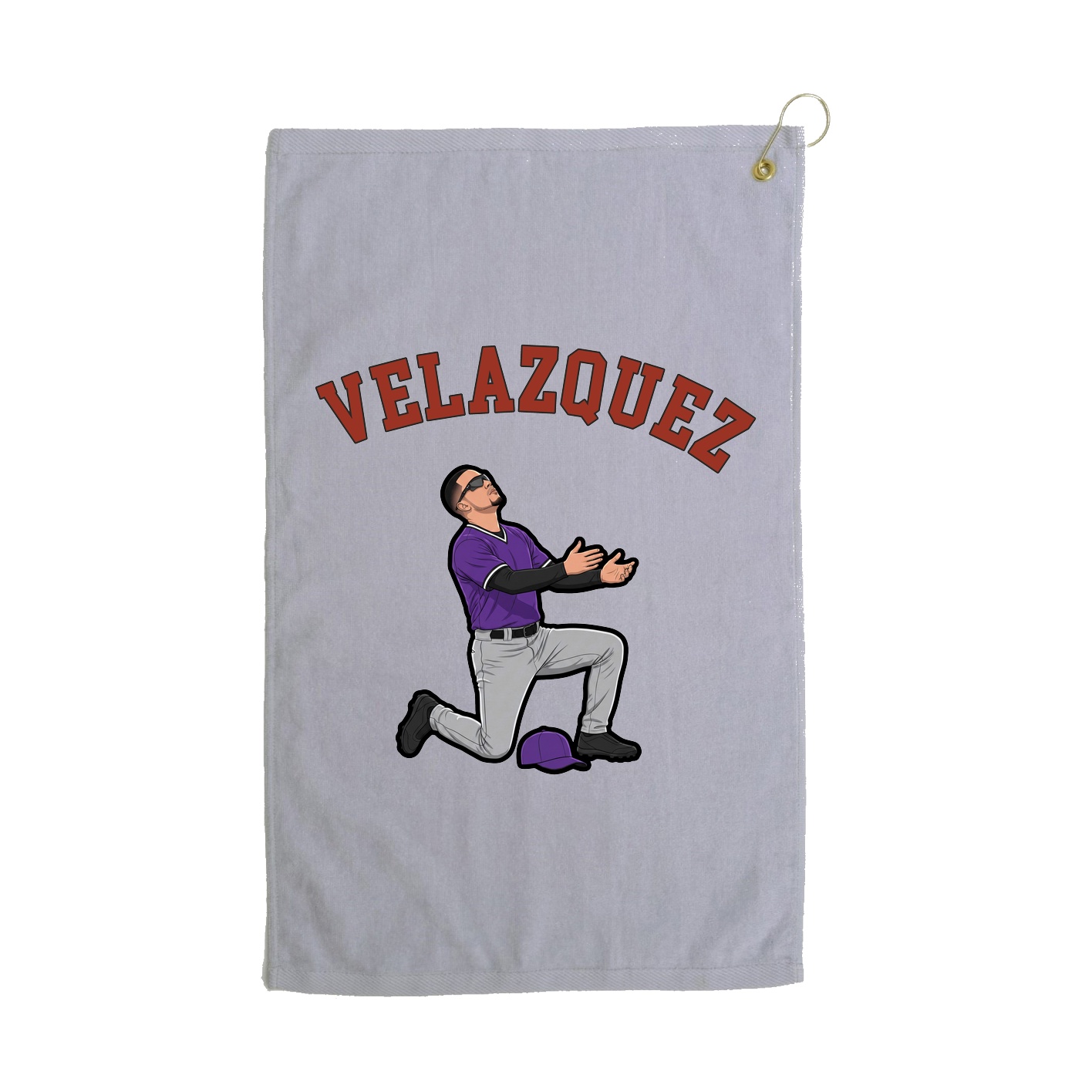Golf Towel — Shirsey Arch in Grey