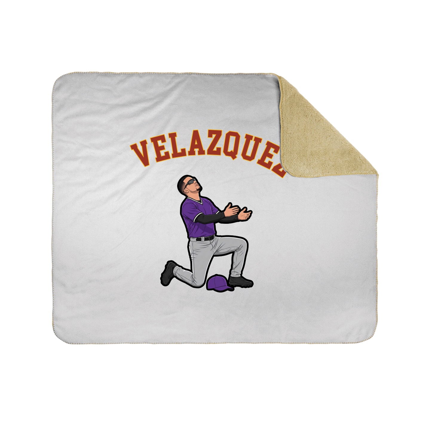 Throw Blanket — Shirsey Arch in White