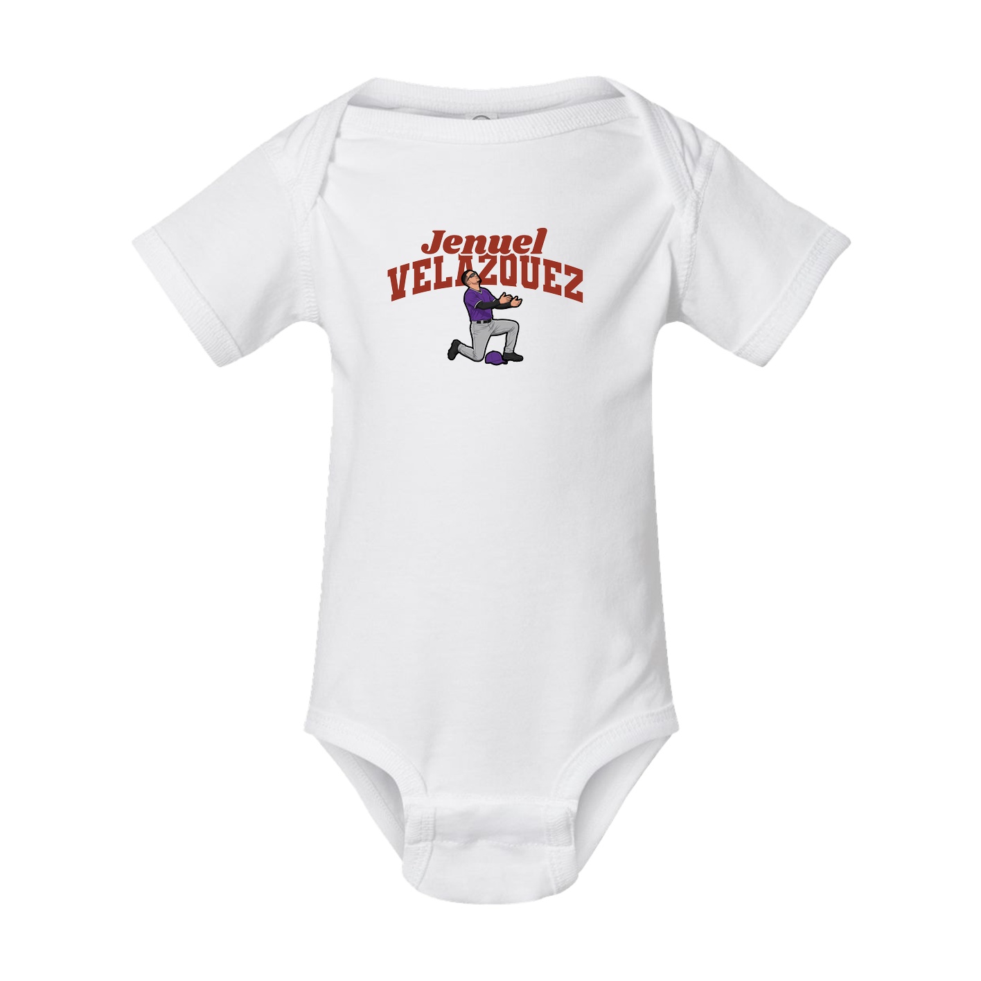 Baby Onesie — Signature Arch in White