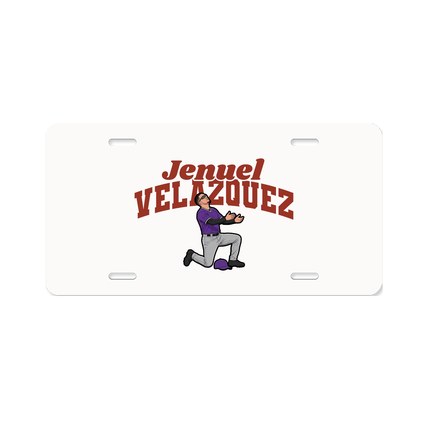 License Plate — Signature Arch in Classic