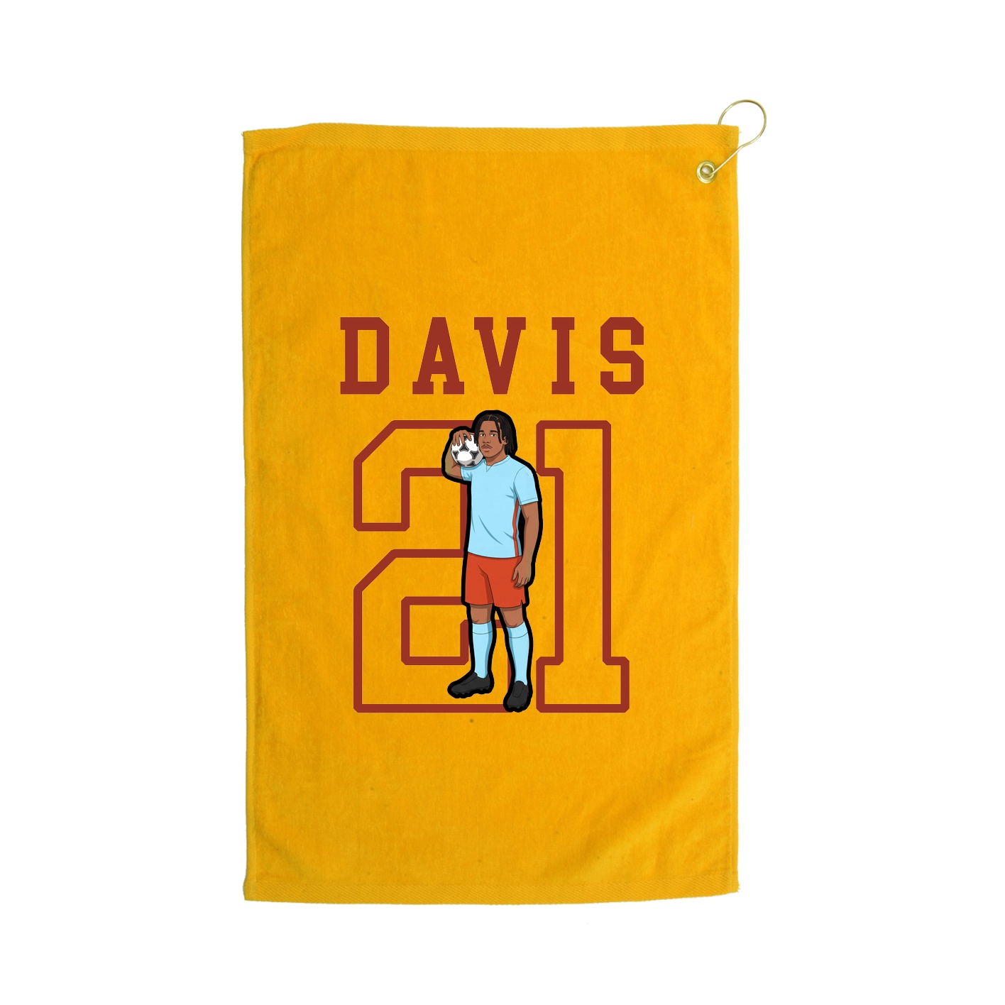 Golf Towel — Shirsey in Gold