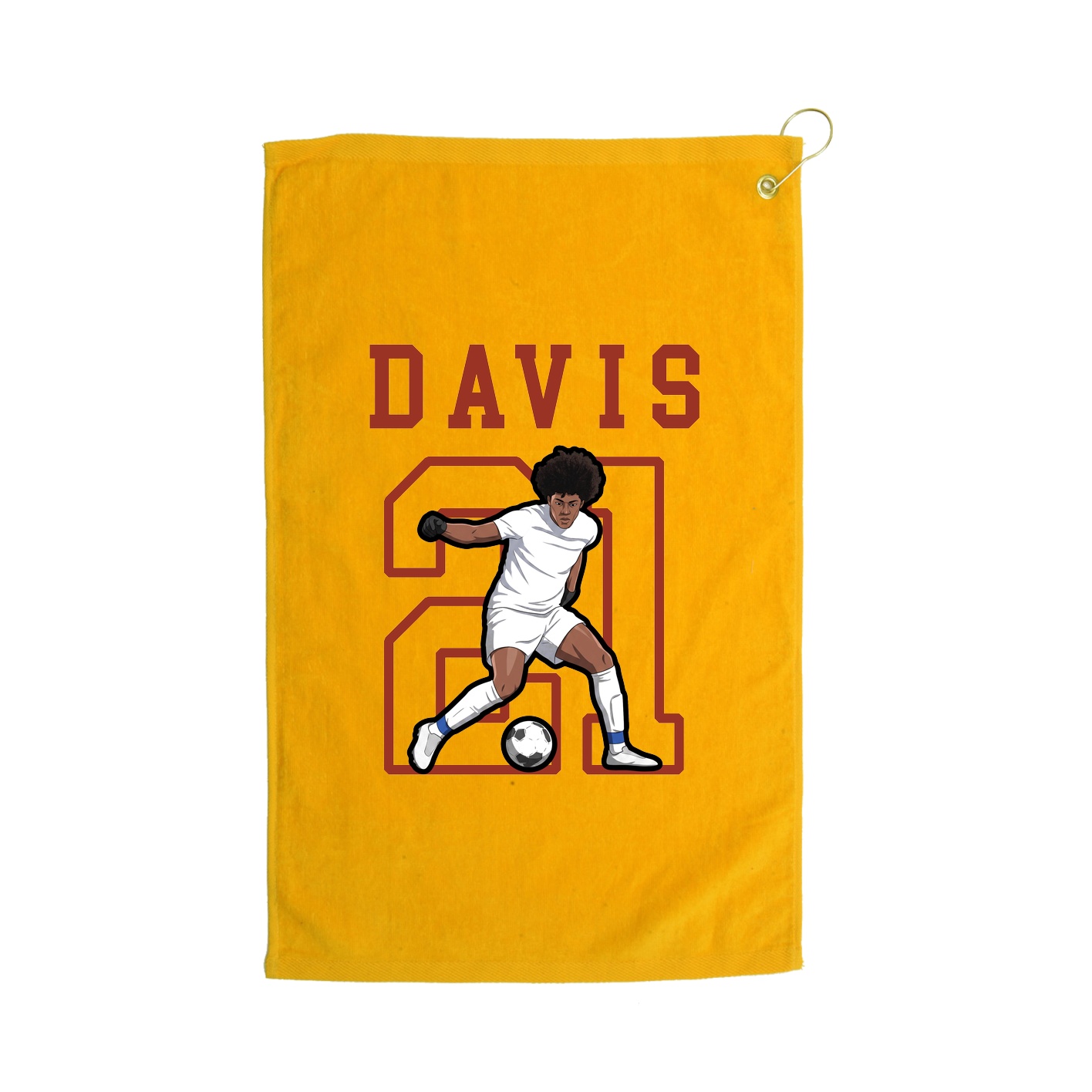 Golf Towel — Shirsey in Gold
