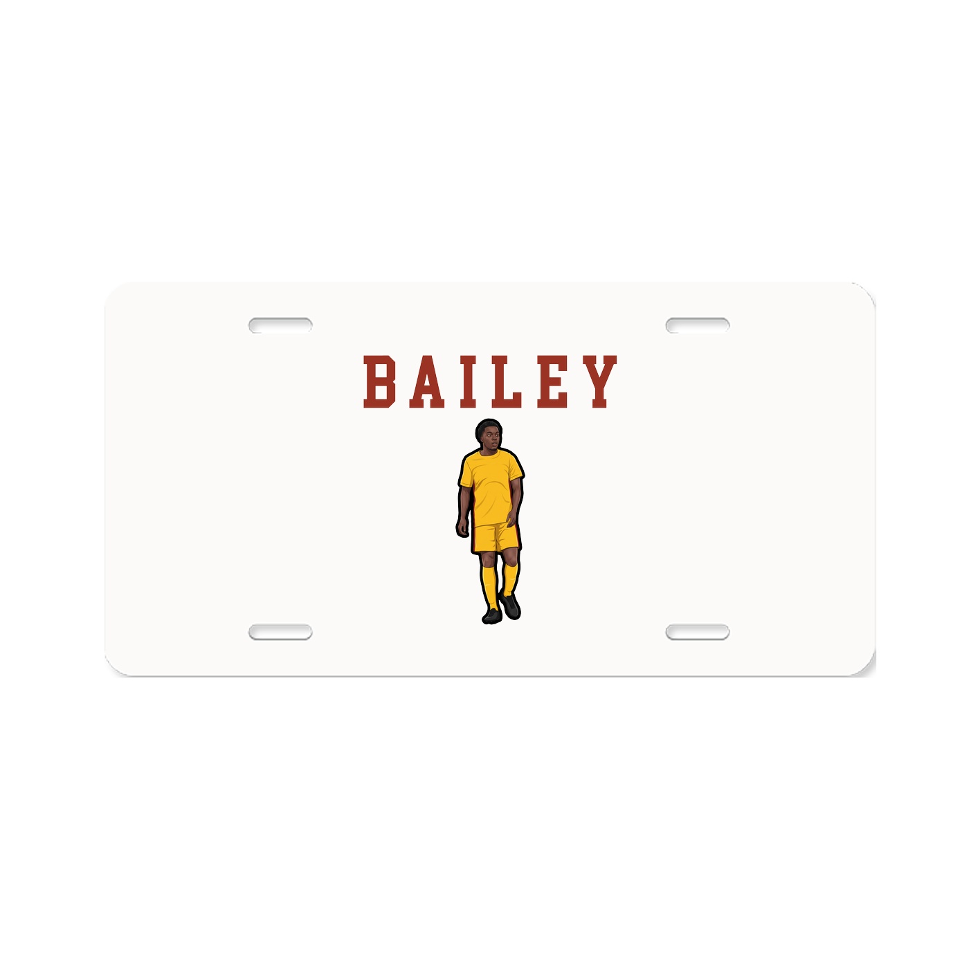 License Plate — Shirsey in Classic