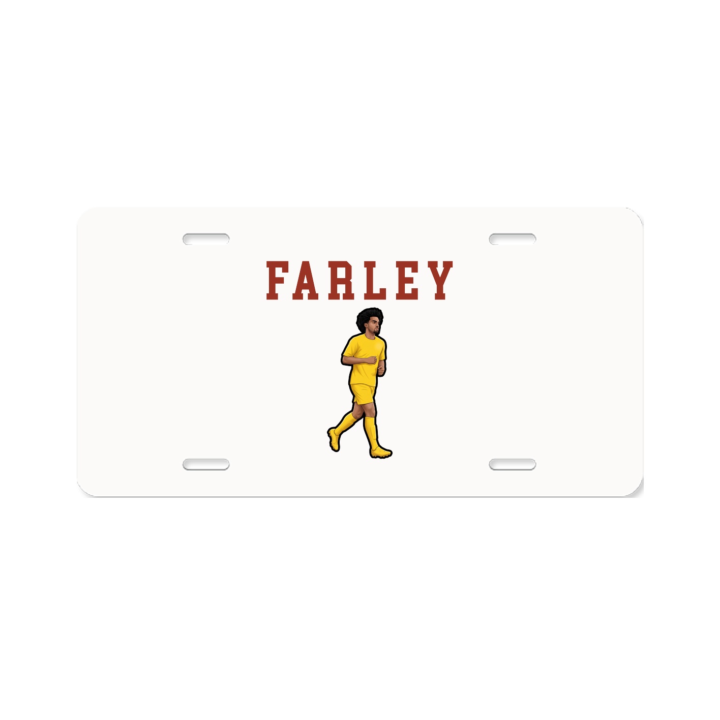 License Plate — Shirsey in Classic