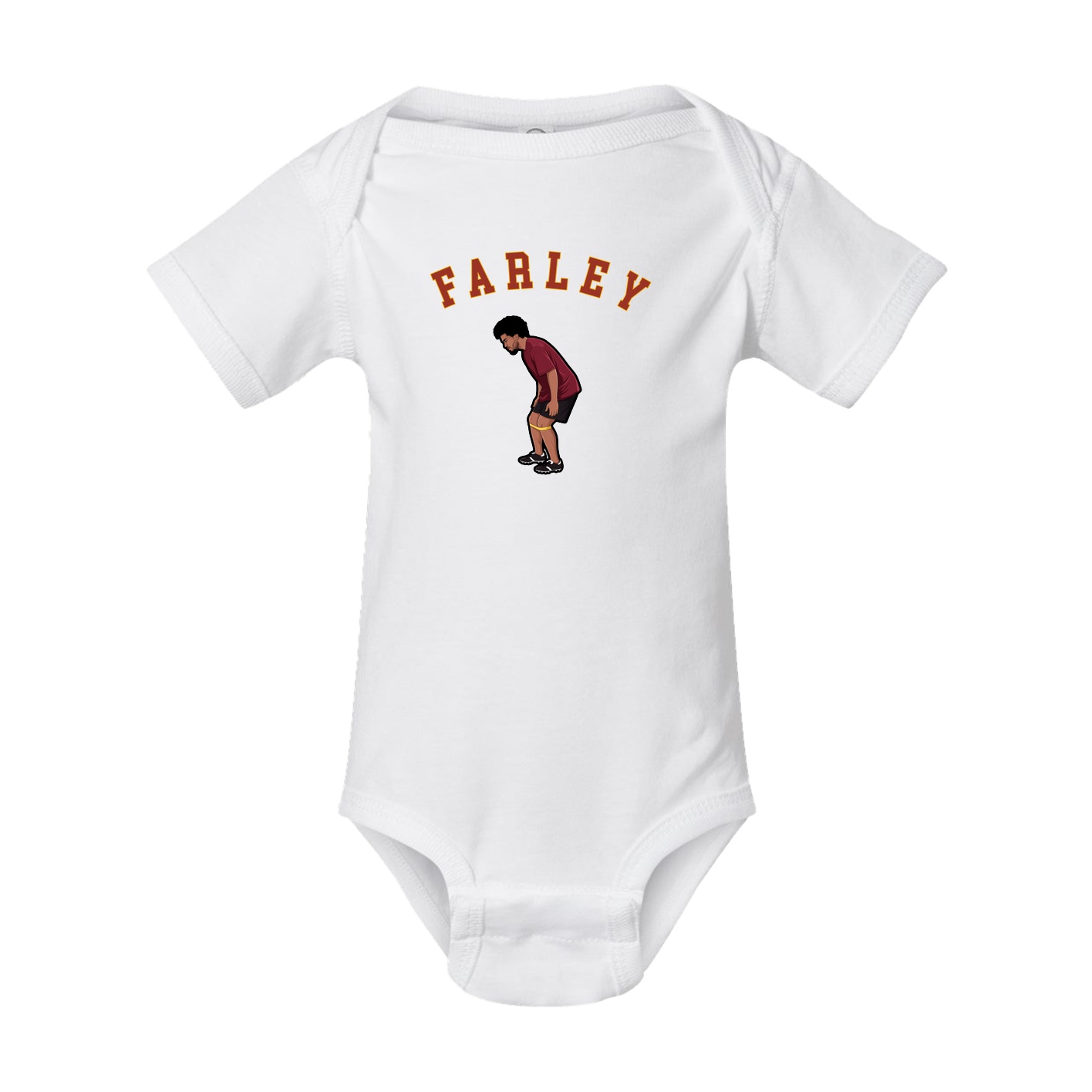 Baby Onesie — Shirsey Arch in White