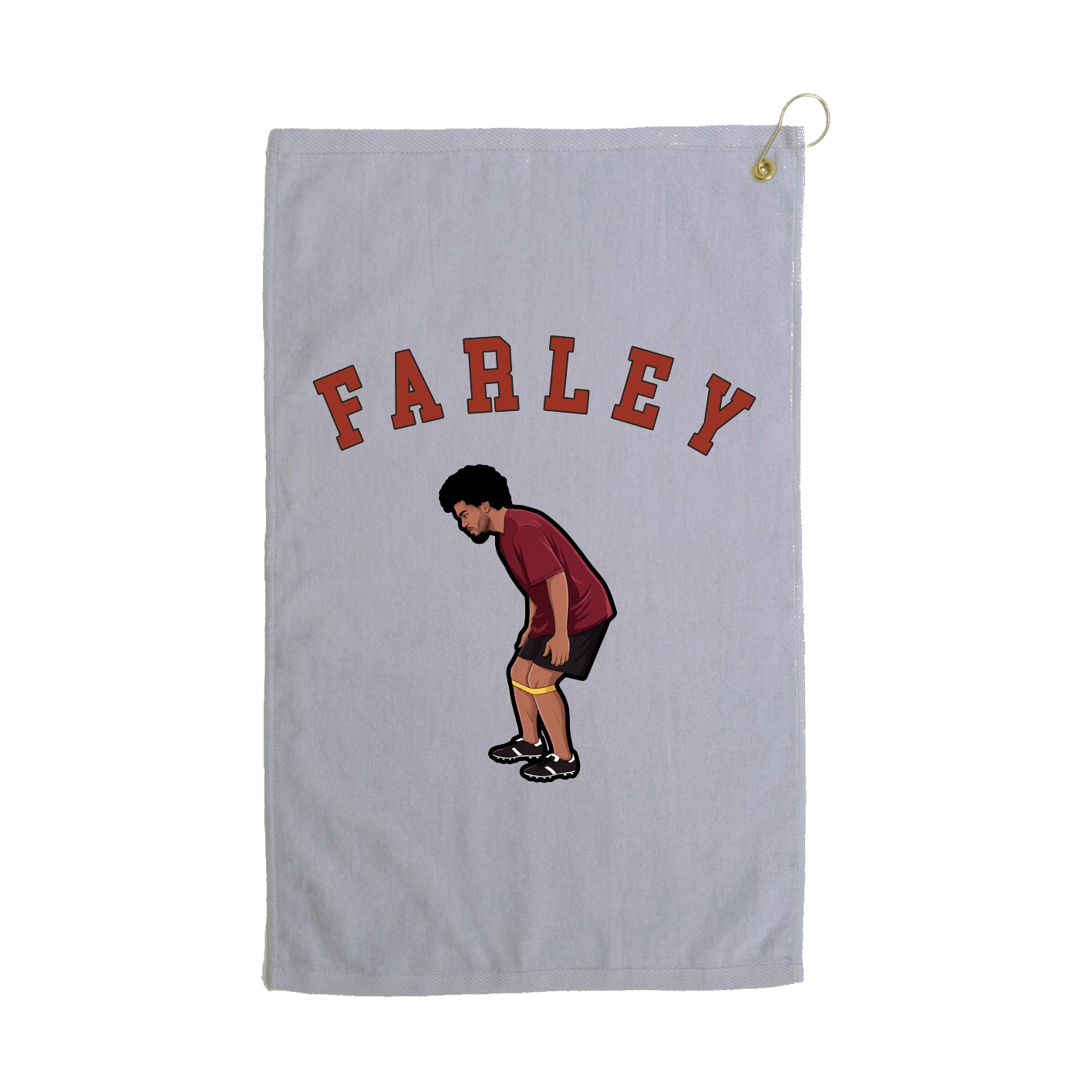 Golf Towel — Shirsey Arch in Grey