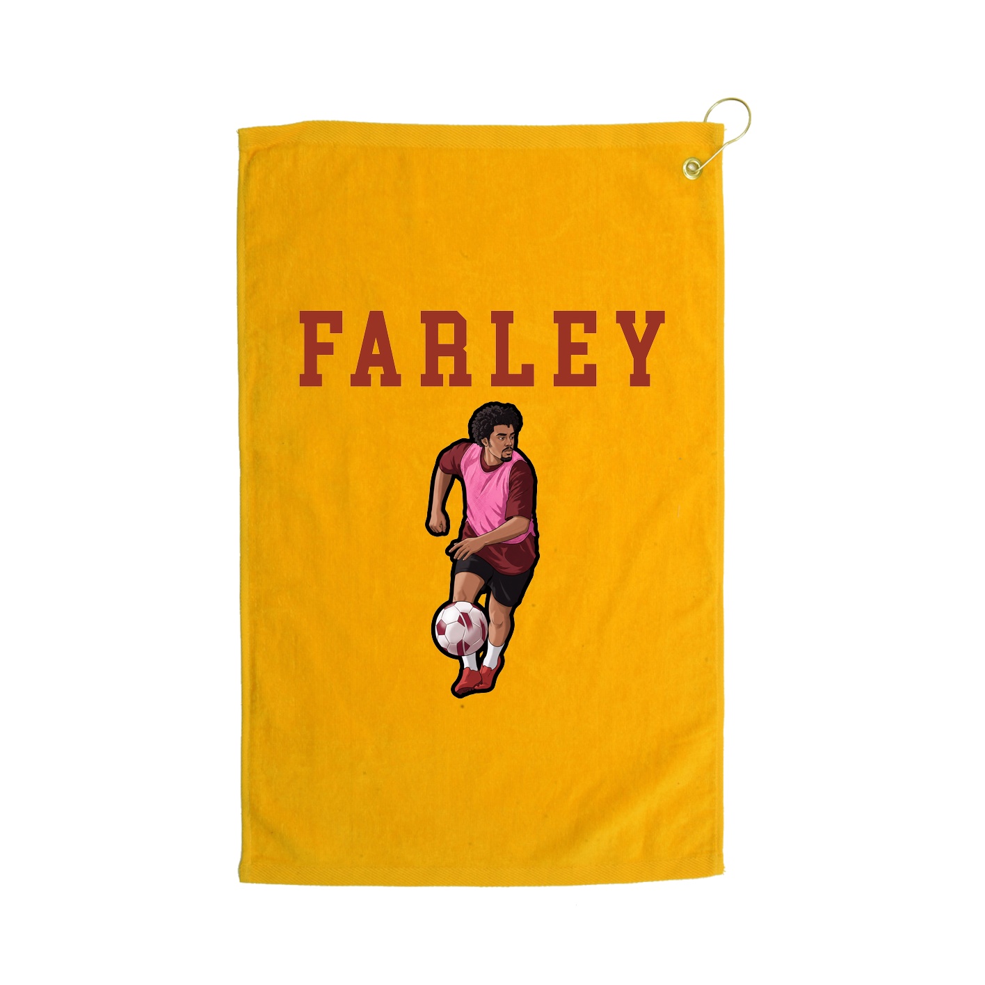 Golf Towel — Shirsey in Gold