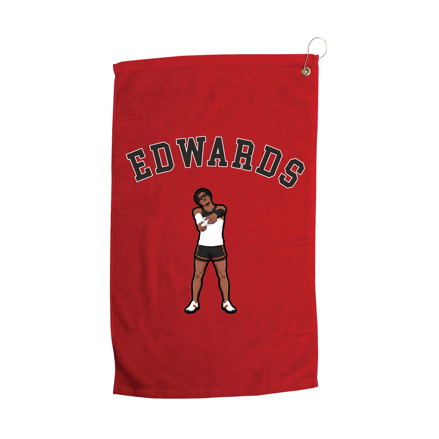 Golf Towel — Shirsey Arch in Red