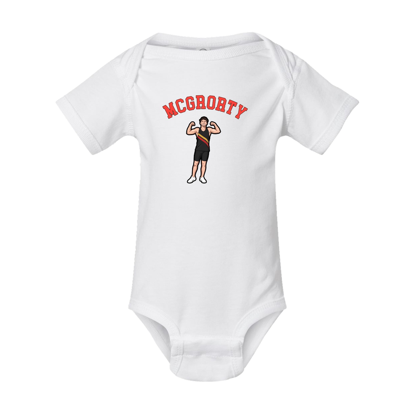 Baby Onesie — Shirsey Arch in White