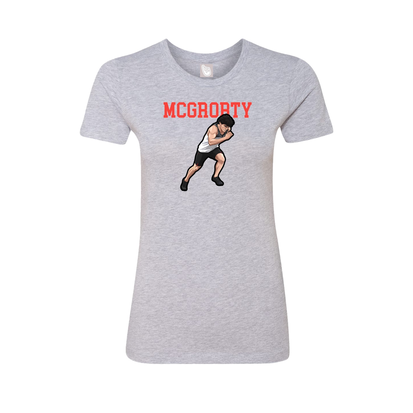 Fitted Women's Tee — Shirsey in Grey